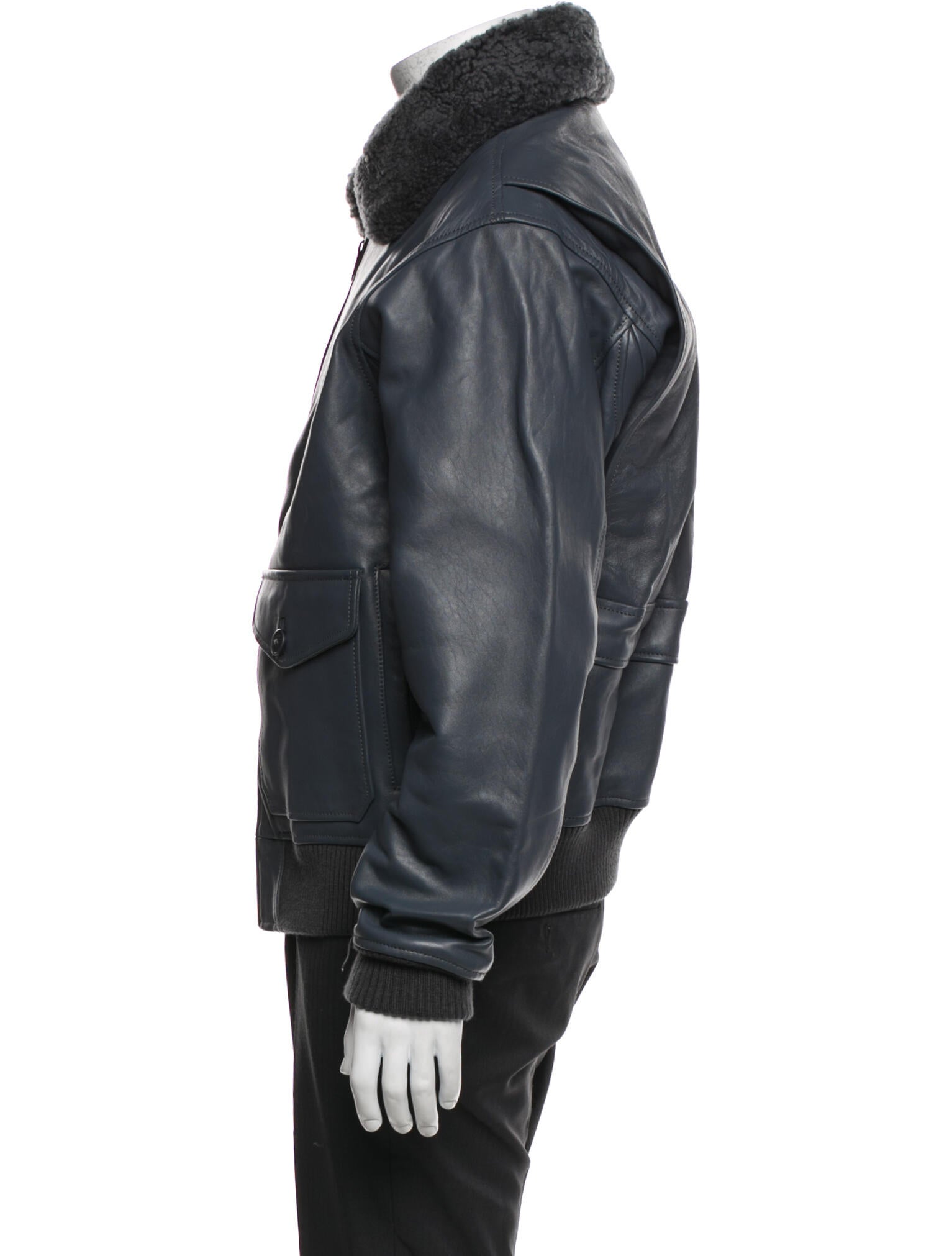 Avirex Lamb Leather Moto Jacket
