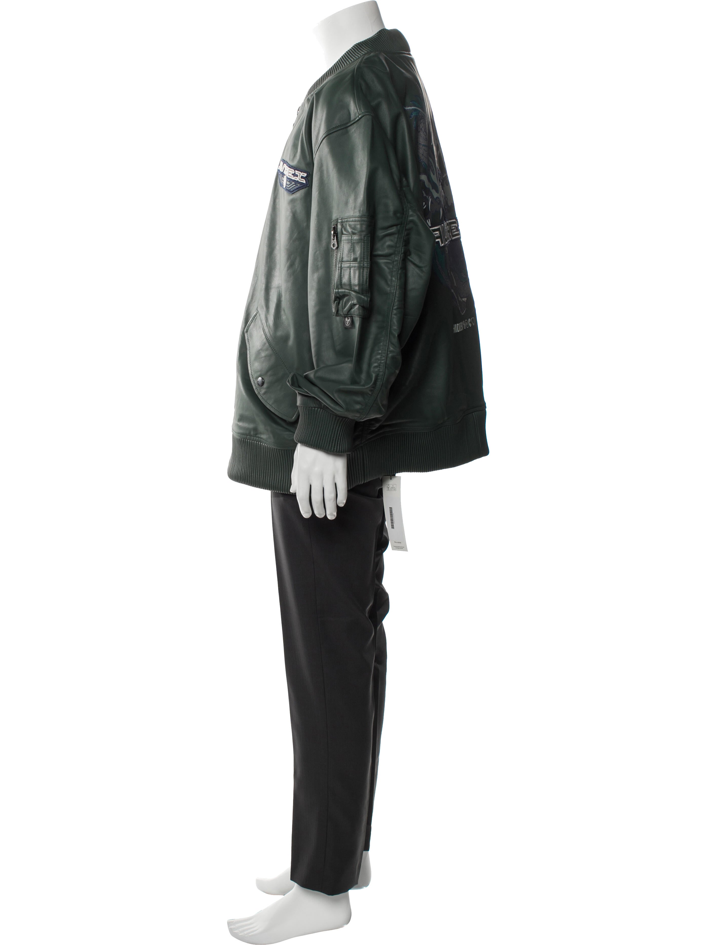 Avirex Lamb Leather Bomber Jacket w/ Tags