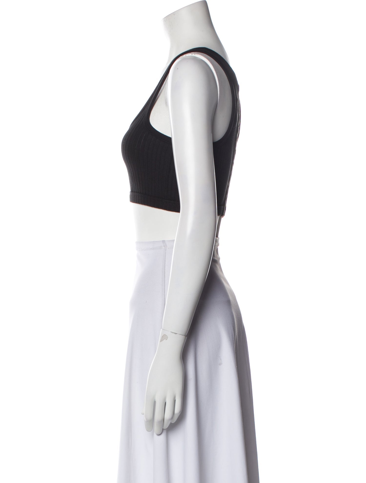 Alexanderwang.T Scoop Neck Sleeveless Crop Top w/ Tags