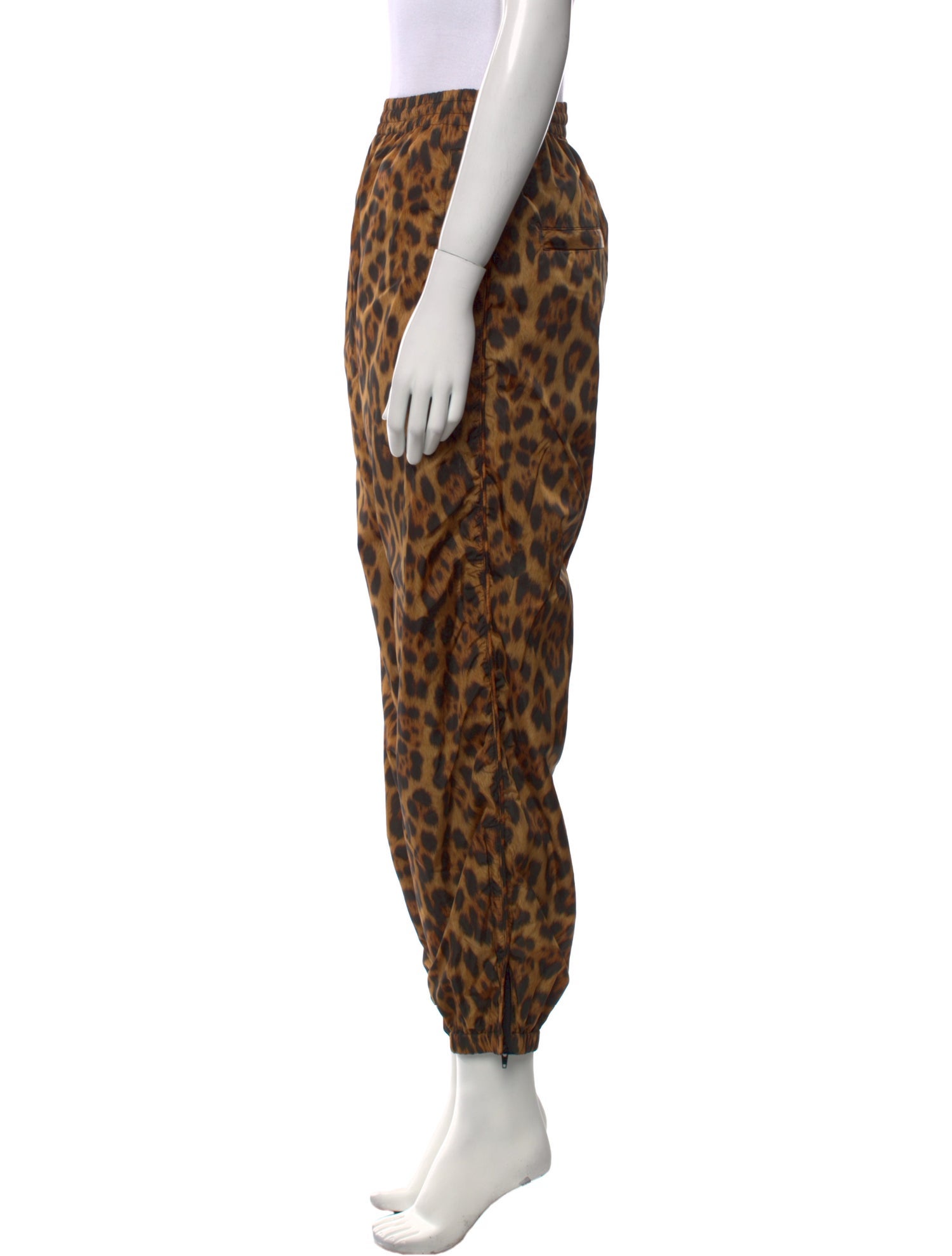 Alexanderwang.T Animal Print Straight Leg Pants