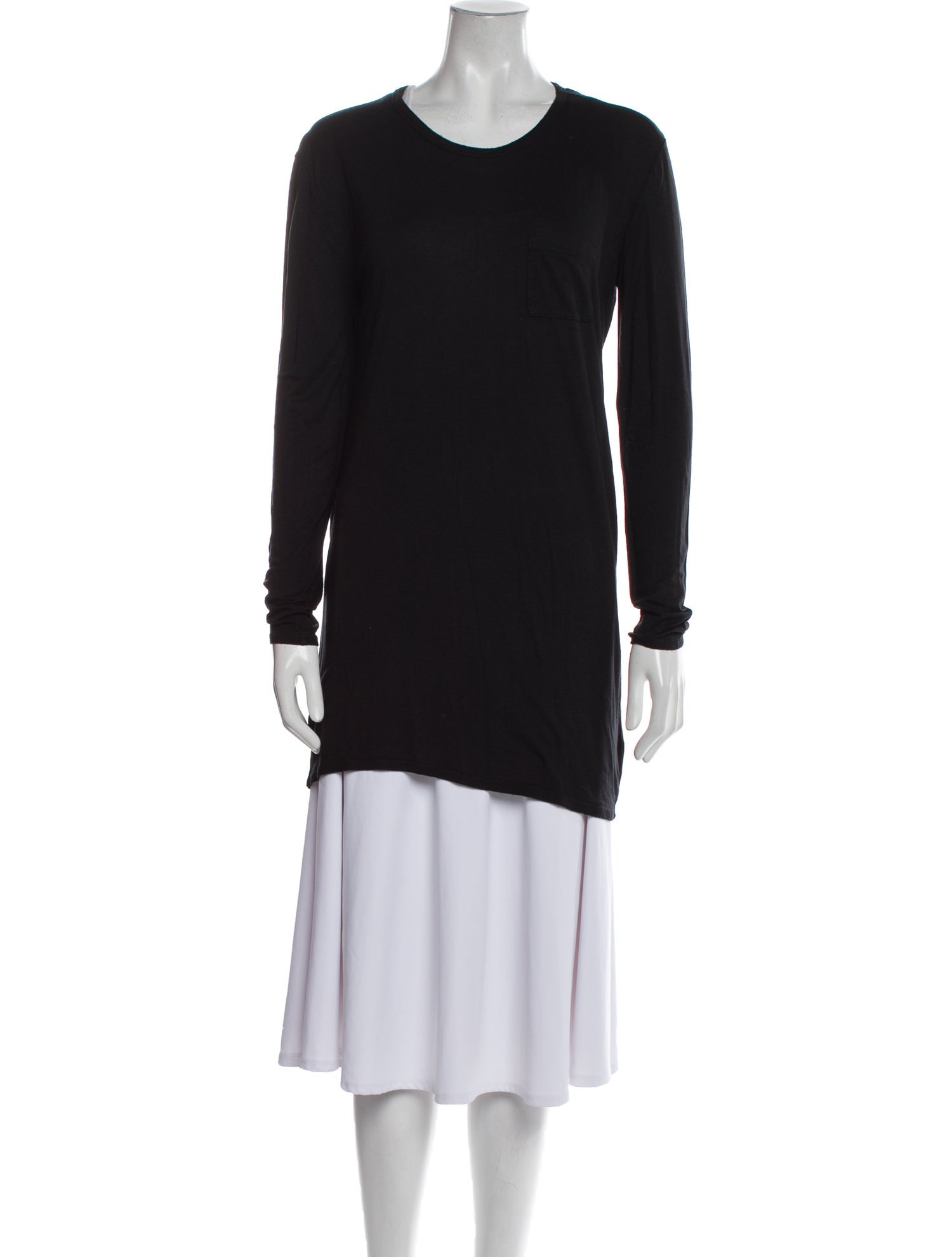 Alexanderwang.T Crew Neck Long Sleeve Tunic