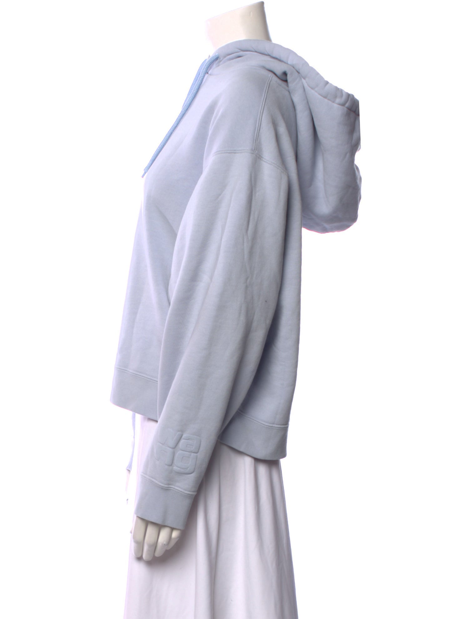 Alexanderwang.T V-Neck Long Sleeve Sweatshirt