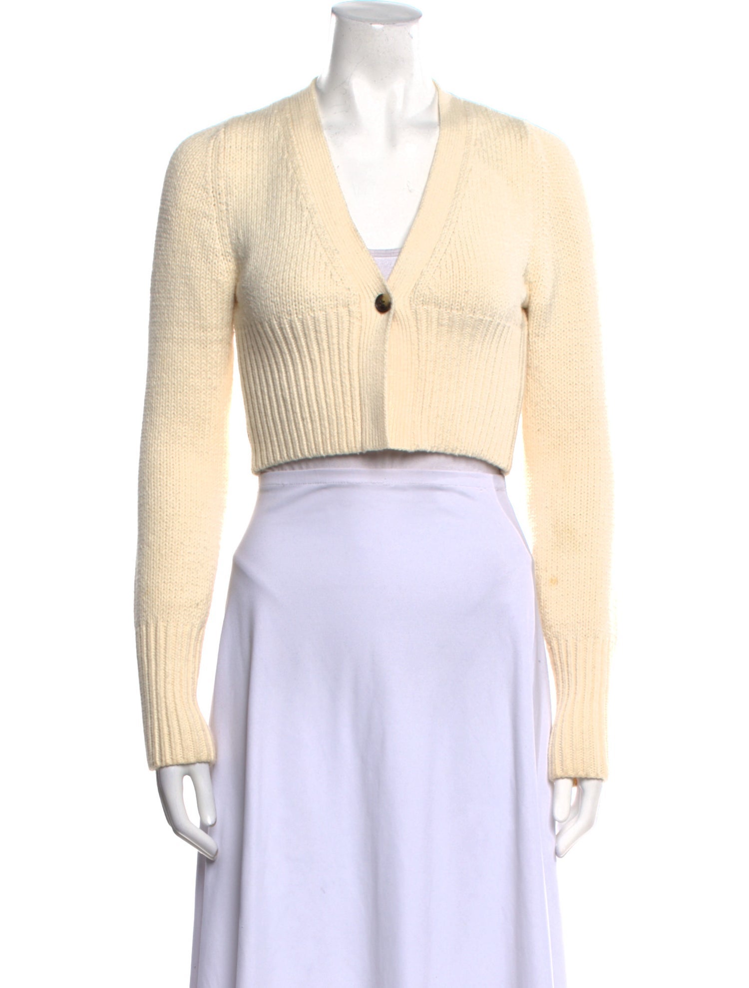 Alexanderwang.T Merino Wool V-Neck Sweater