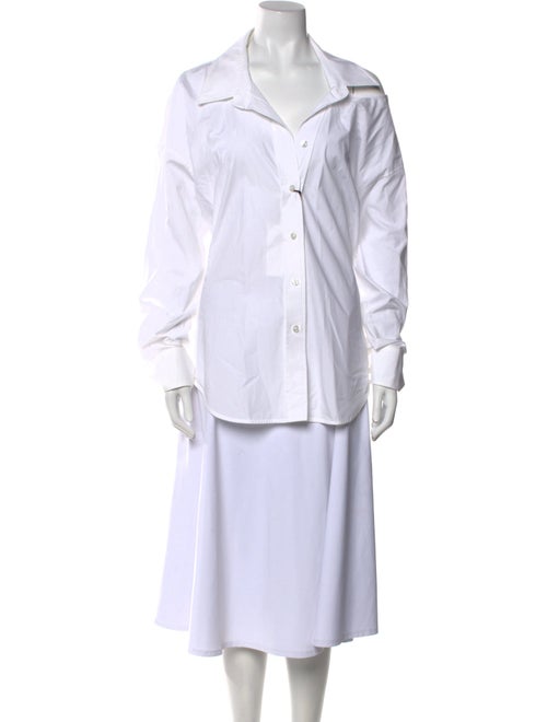 Alexanderwang.T Long Sleeve Button-Up Top