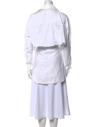 Alexanderwang.T Long Sleeve Button-Up Top