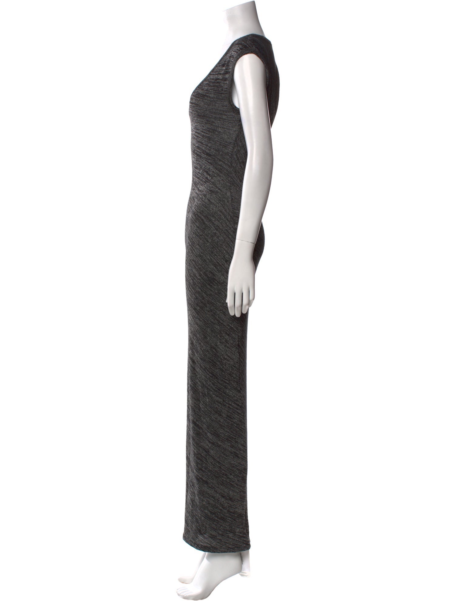 Alexanderwang.T Scoop Neck Long Dress