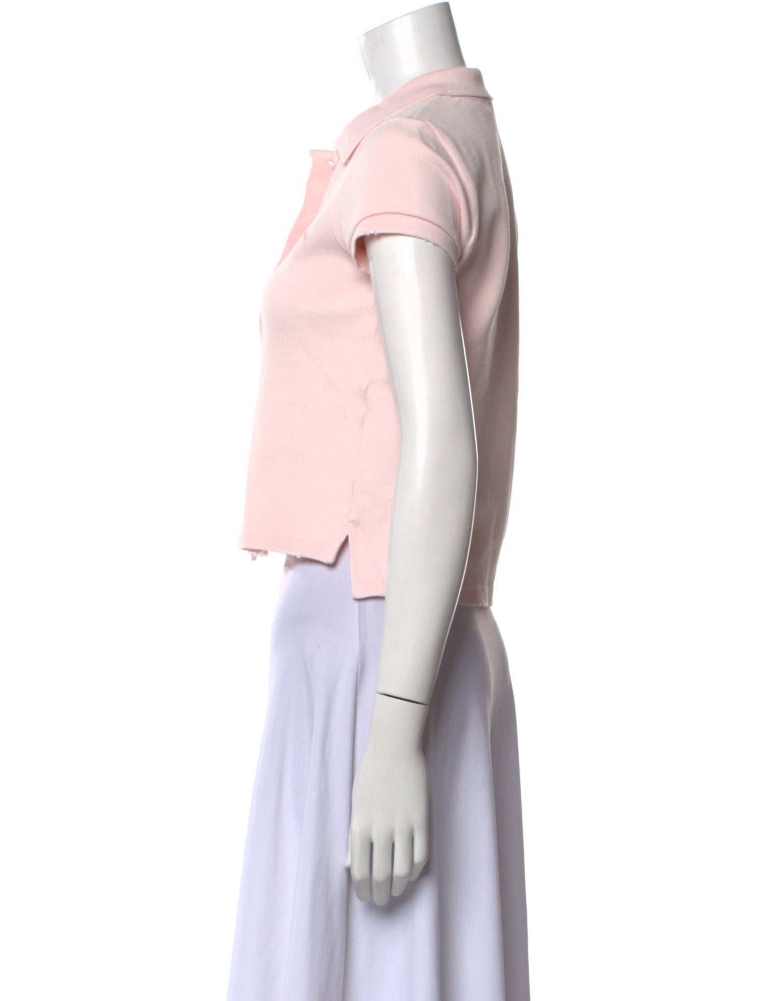 Alexanderwang.T Short Sleeve Crop Top