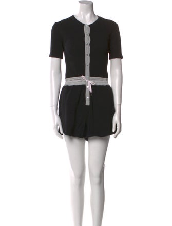 Alexanderwang.T Crew Neck Romper