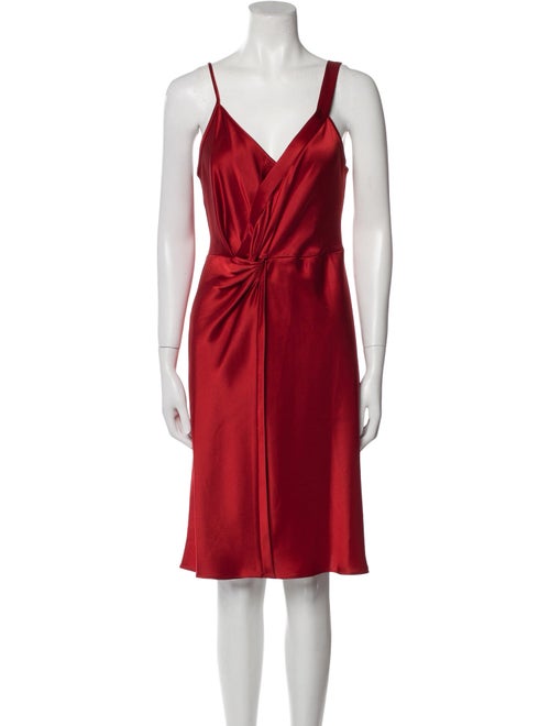 Alexanderwang.T V-Neck Knee-Length Dress