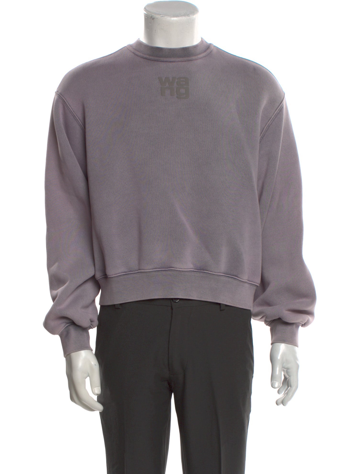 Alexanderwang.T Graphic Print Mock Neck Sweatshirt