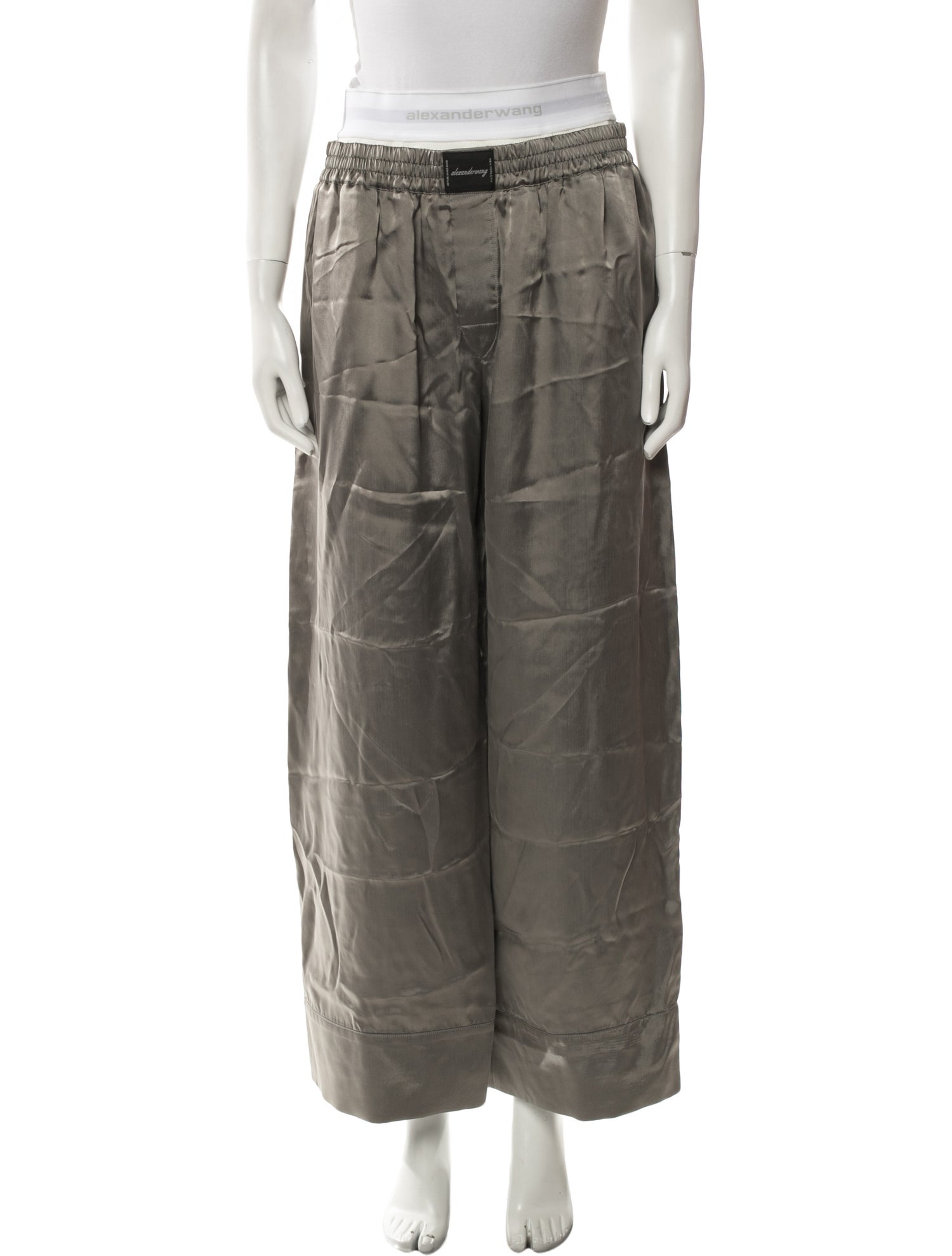 Alexanderwang.T Striped Wide Leg Pants