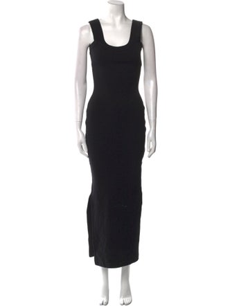 Alexanderwang.T Scoop Neck Long Dress