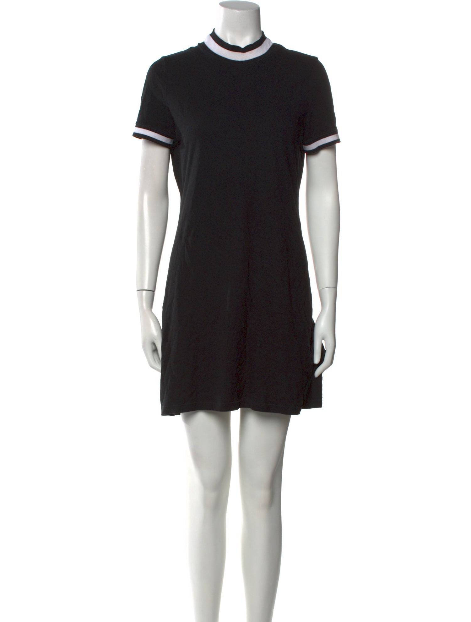 Alexanderwang.T Mock Neck Mini Dress