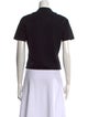 Alexanderwang.T Mock Neck Short Sleeve T-Shirt