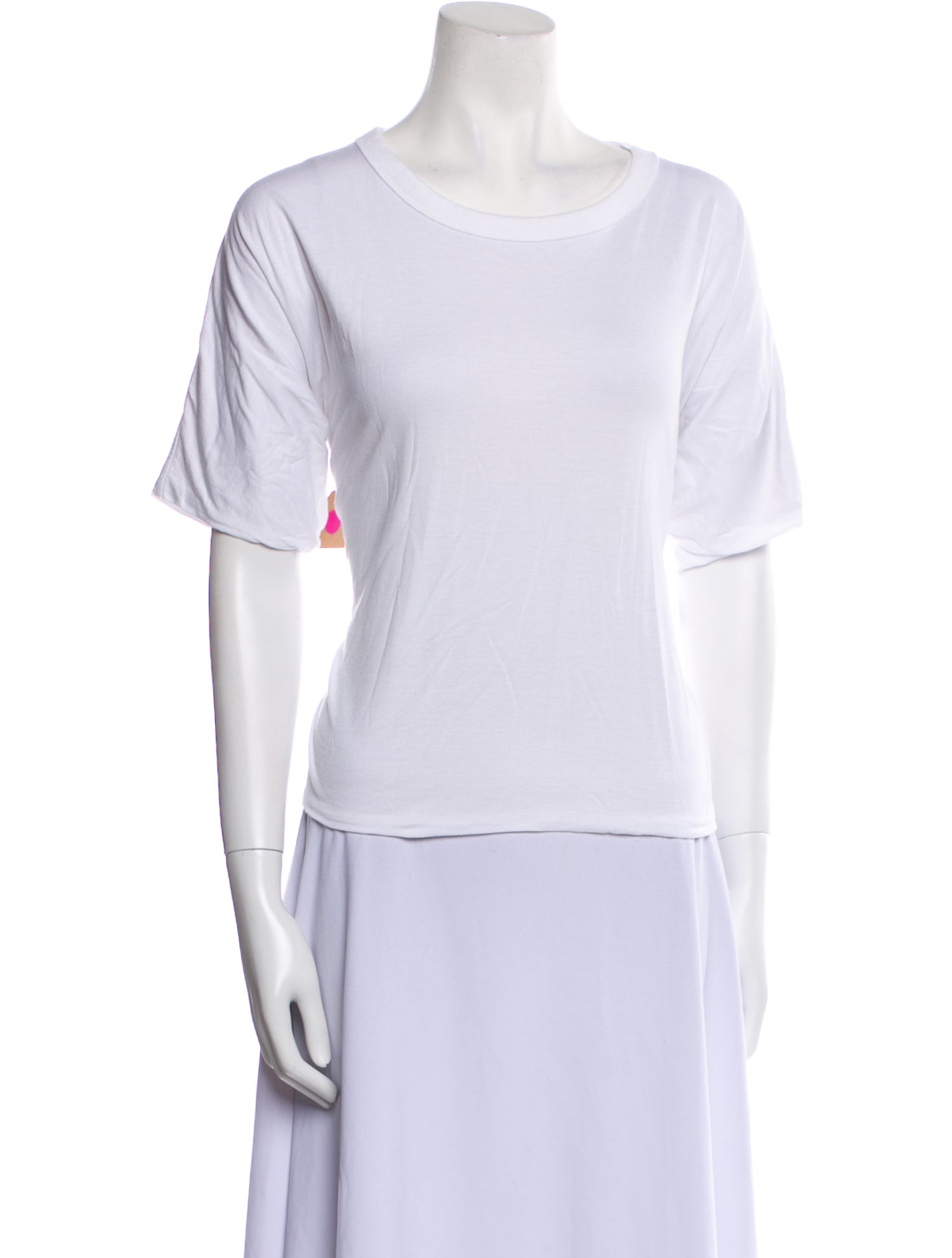 Alexanderwang.T Scoop Neck Short Sleeve T-Shirt