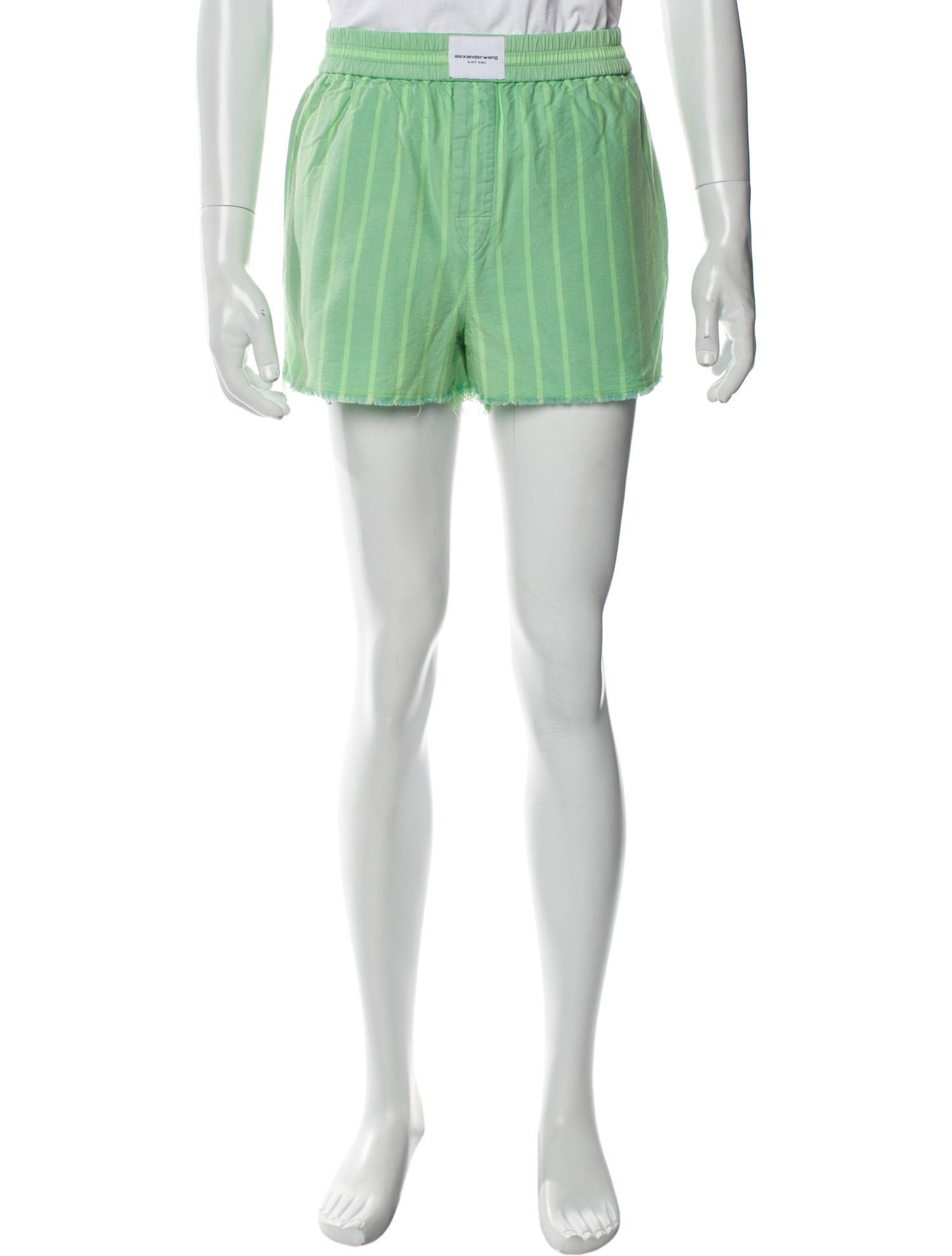 Alexanderwang.T Striped Jogger Shorts