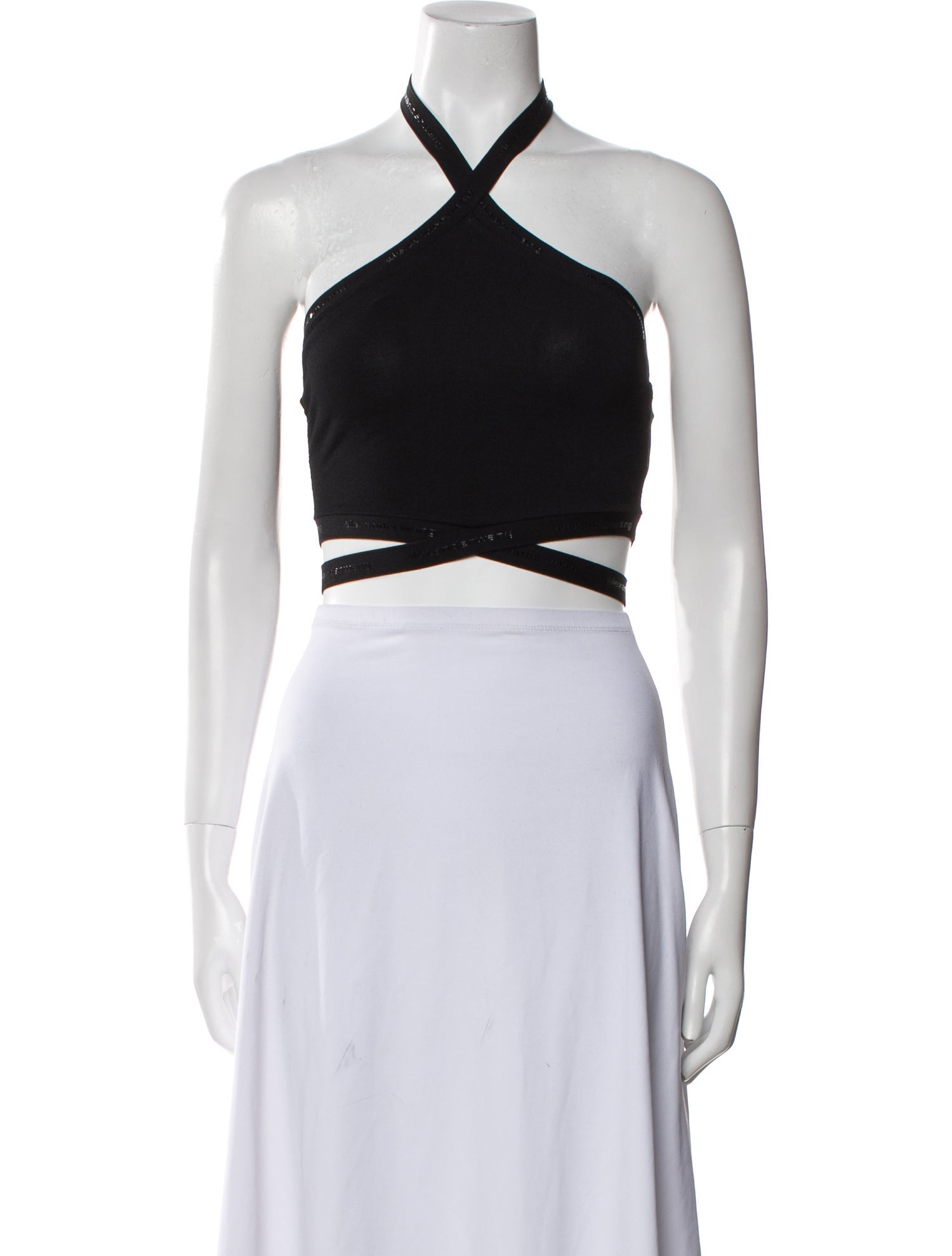 Alexanderwang.T Halterneck Sleeveless Crop Top w/ Tags