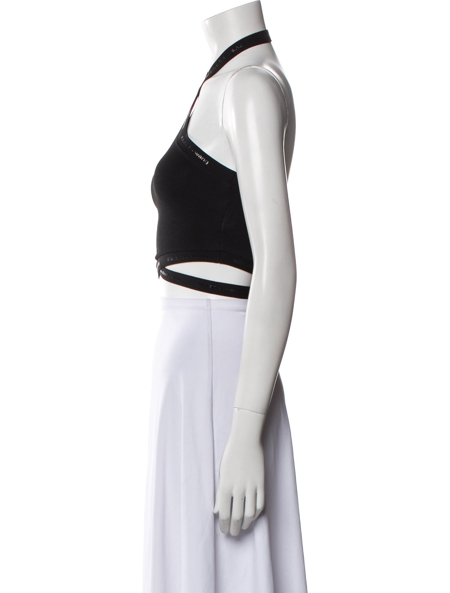 Alexanderwang.T Halterneck Sleeveless Crop Top w/ Tags