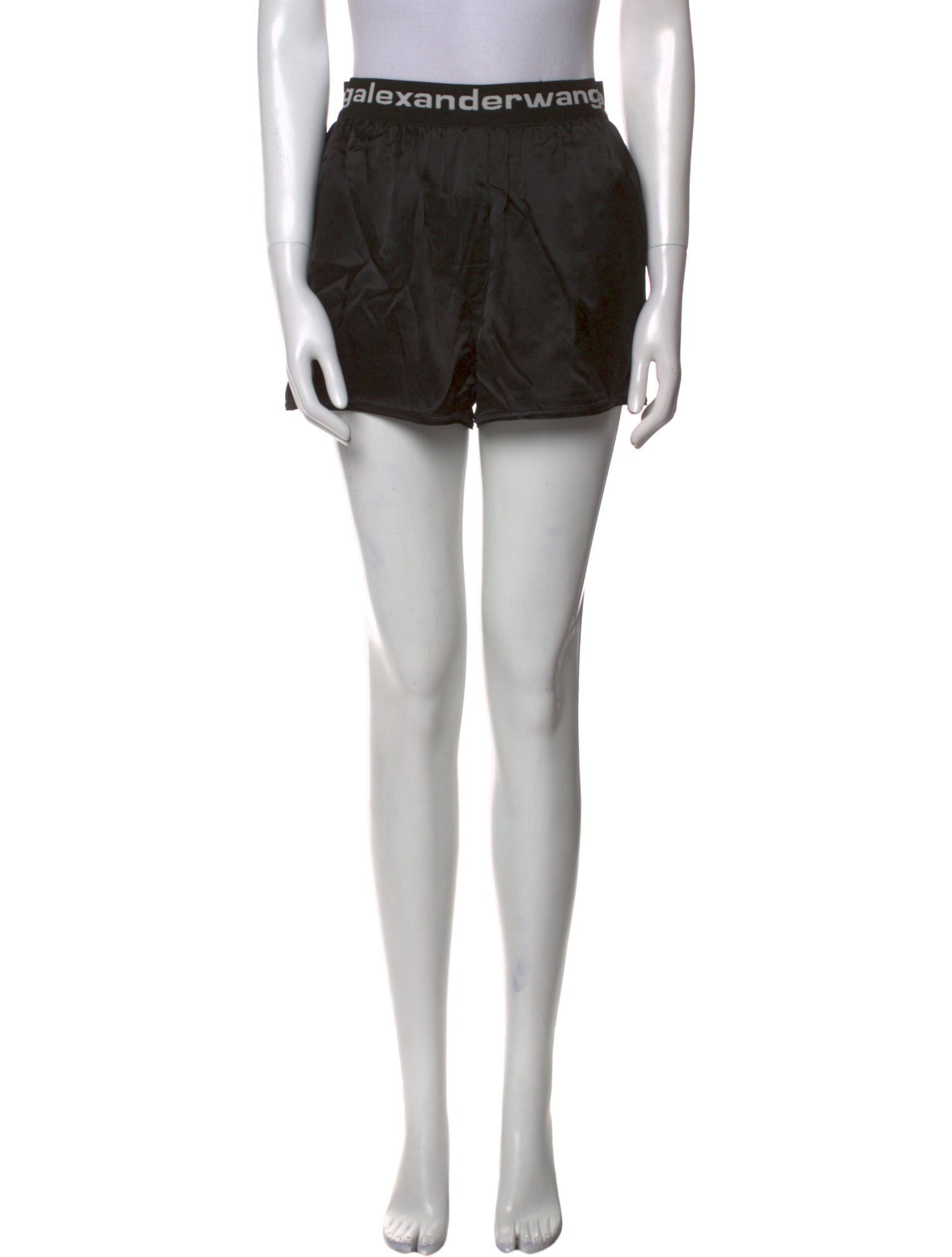 Alexanderwang.T Silk Mini Shorts