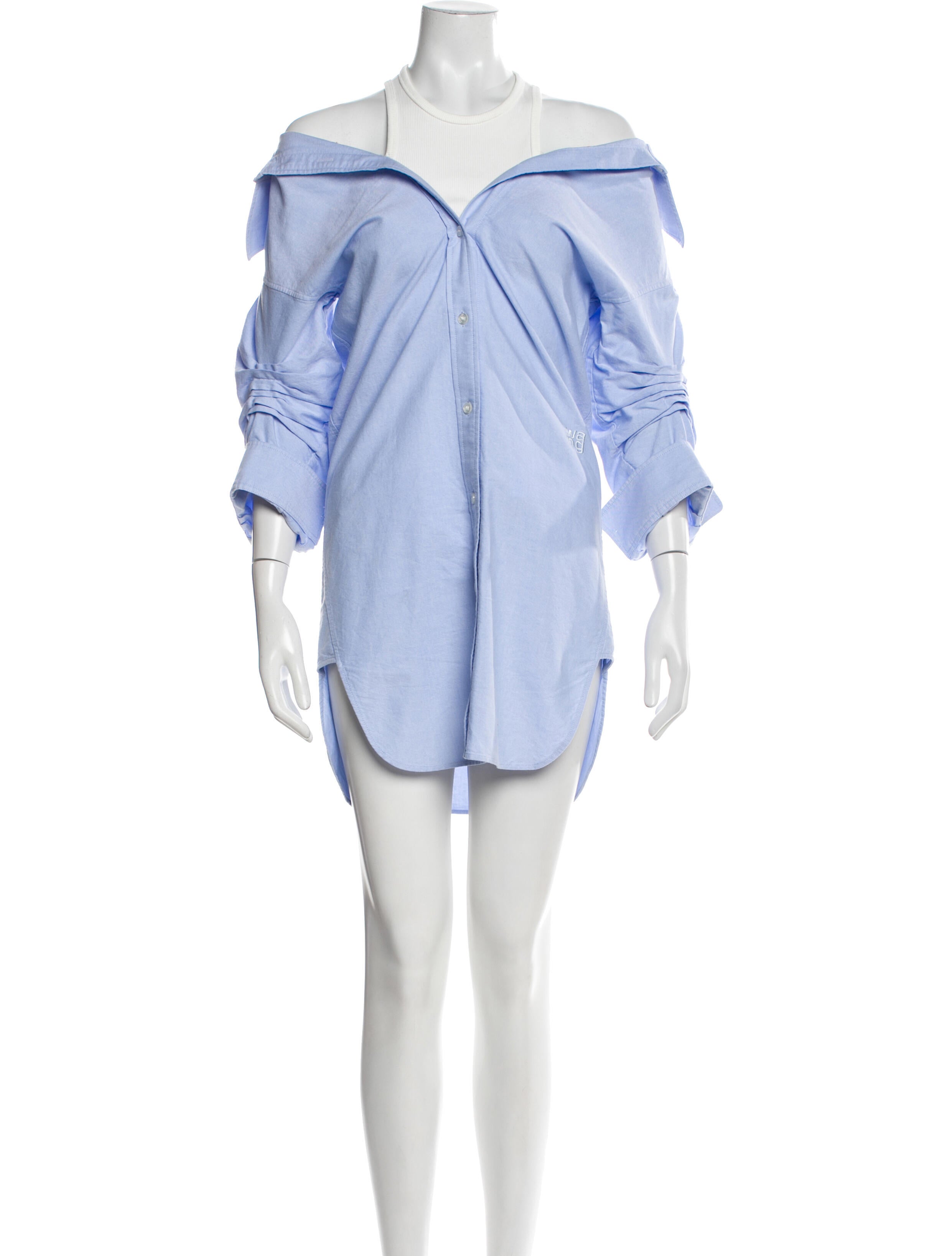 Alexanderwang.T Crew Neck Mini Dress