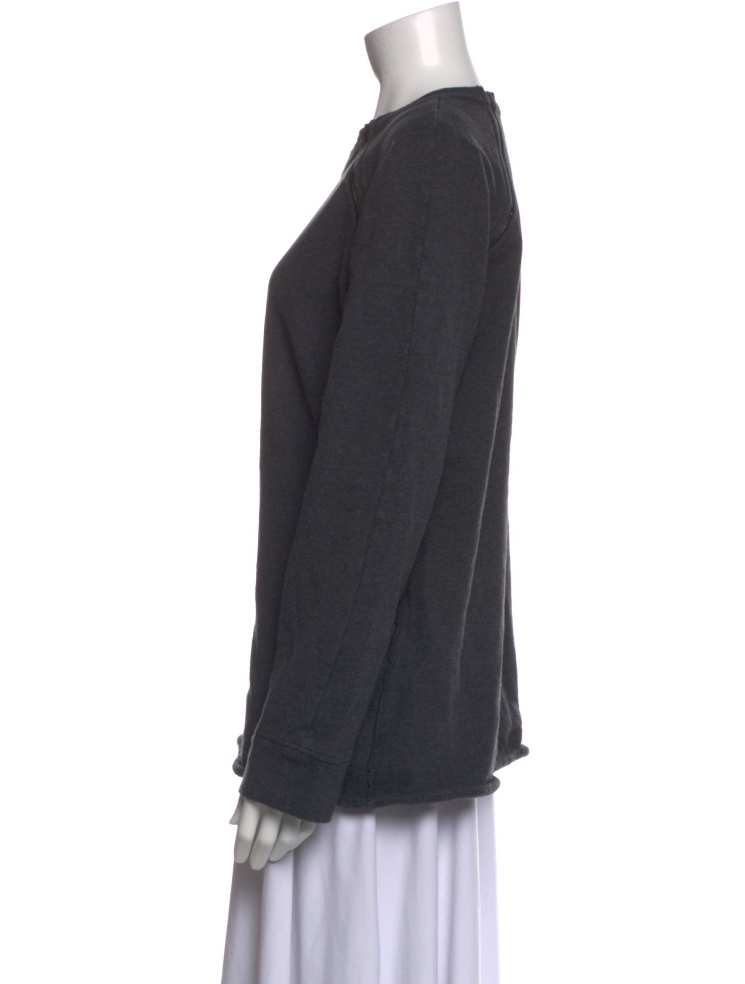 Alexanderwang.T Crew Neck Long Sleeve Sweatshirt