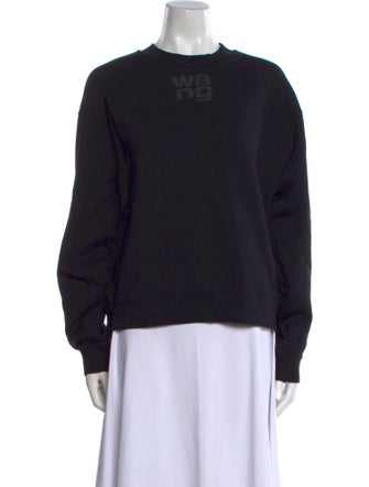 Alexanderwang.T Crew Neck Long Sleeve Sweatshirt