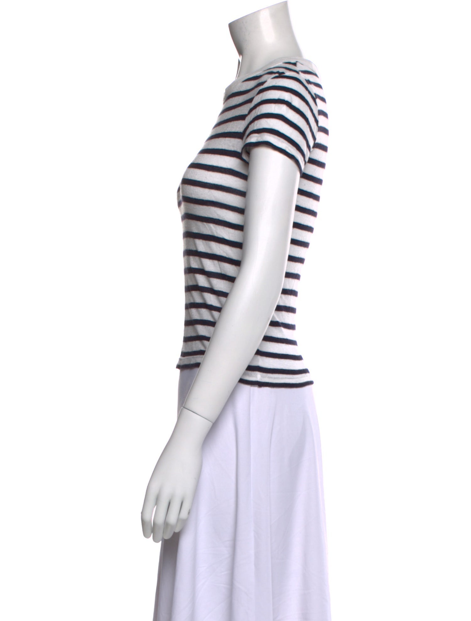 Alexanderwang.T Striped Crew Neck T-Shirt