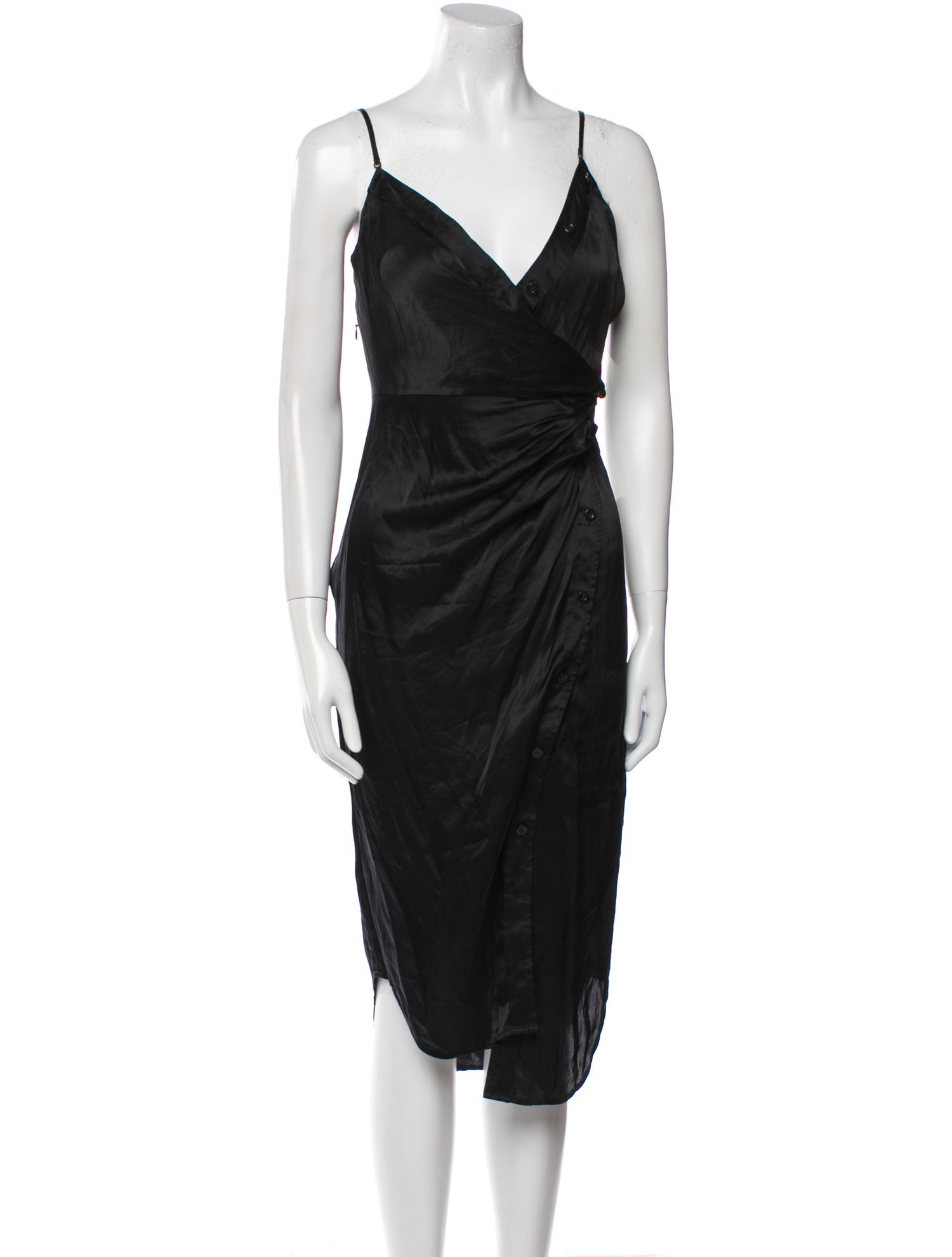 Alexanderwang.T Silk Midi Length Dress