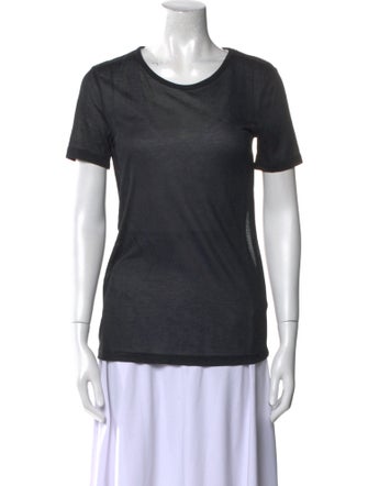 Alexanderwang.T Scoop Neck Short Sleeve T-Shirt
