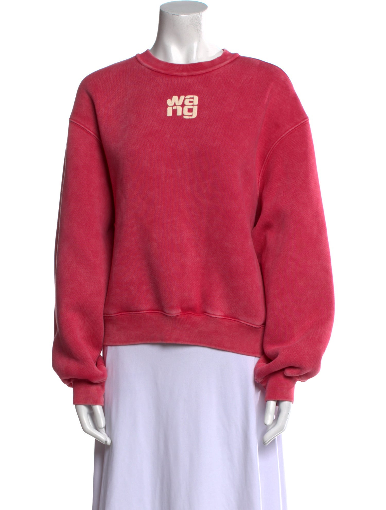 Alexanderwang.T Graphic Print Crew Neck Sweatshirt