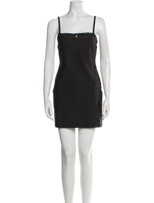 Alexanderwang.T Square Neckline Mini Dress