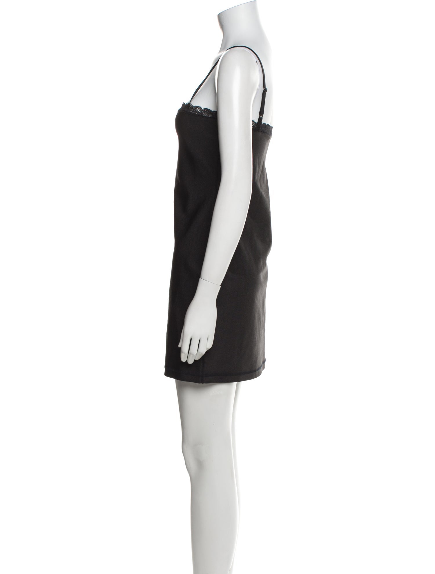 Alexanderwang.T Square Neckline Mini Dress