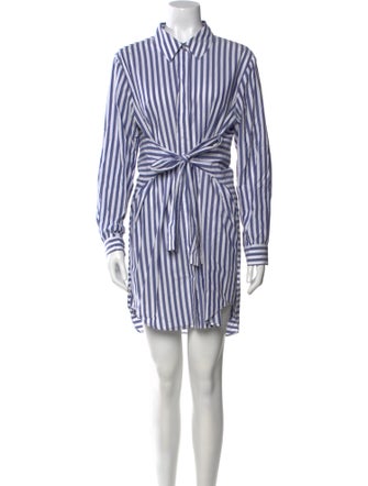 Alexanderwang.T Striped Mini Dress