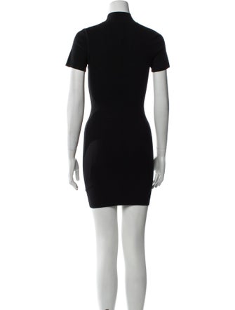 Alexanderwang.T Mock Neck Mini Dress