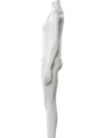 Alexanderwang.T V-Neck Sleeveless Bodysuit