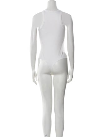 Alexanderwang.T V-Neck Sleeveless Bodysuit