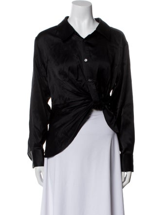 Alexanderwang.T Long Sleeve Button-Up Top