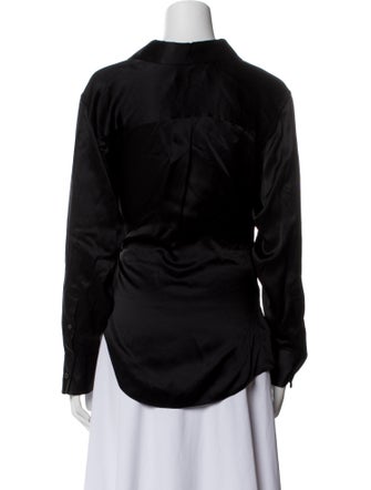 Alexanderwang.T Long Sleeve Button-Up Top