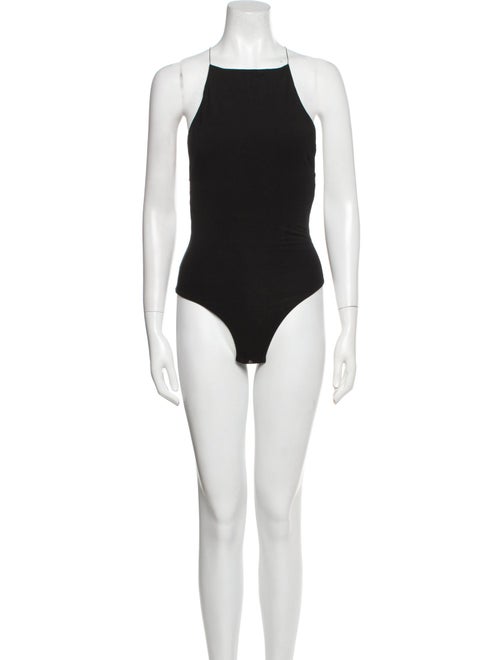 Alexanderwang.T Square Neckline Sleeveless Bodysuit
