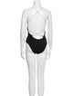 Alexanderwang.T Square Neckline Sleeveless Bodysuit
