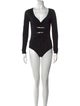 Alexanderwang.T V-Neck Long Sleeve Bodysuit