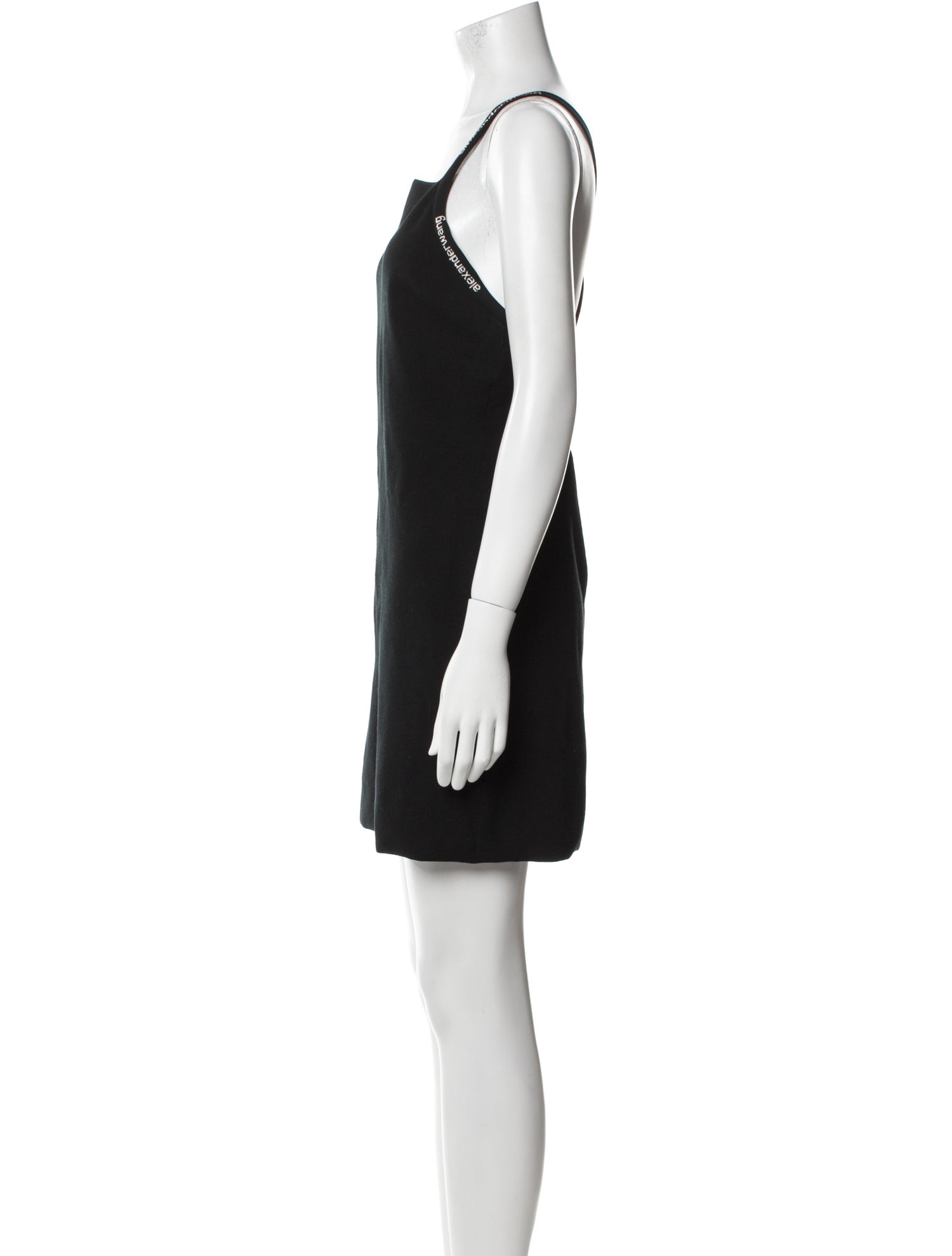Alexanderwang.T Square Neckline Mini Dress