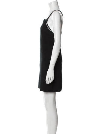 Alexanderwang.T Square Neckline Mini Dress