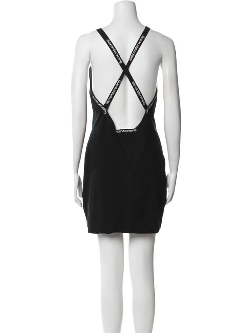 Alexanderwang.T Square Neckline Mini Dress