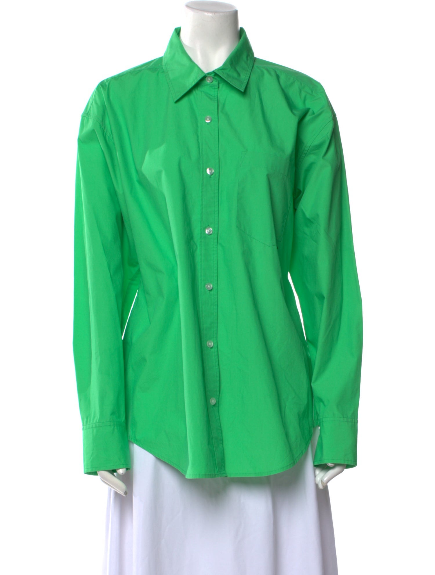 Alexanderwang.T Long Sleeve Button-Up Top