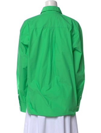 Alexanderwang.T Long Sleeve Button-Up Top