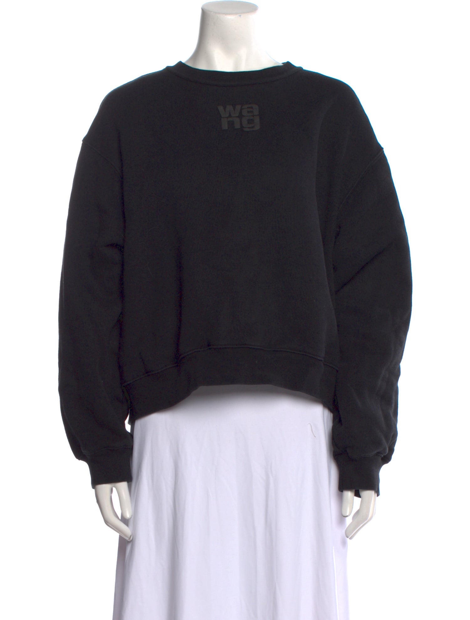 Alexanderwang.T Crew Neck Long Sleeve Sweatshirt