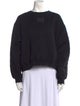 Alexanderwang.T Crew Neck Long Sleeve Sweatshirt