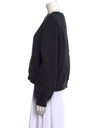 Alexanderwang.T Crew Neck Long Sleeve Sweatshirt