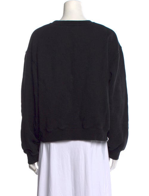 Alexanderwang.T Crew Neck Long Sleeve Sweatshirt